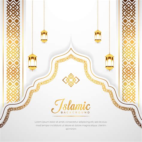 Creative And Clean Unique Mosque Decorative Ornamental Islamic Banner