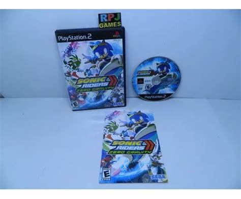 Sonic Riders Zero Gravity Original Ps2 Playstation 2 Loja Rj Mercadolivre