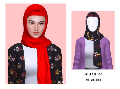Hijab 01 The Sims 4 Catalog