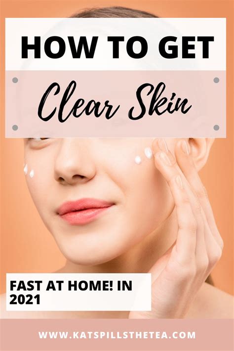 How To Get Clear Skin Fast At Home In 2021 Natural Skin Care Tips For