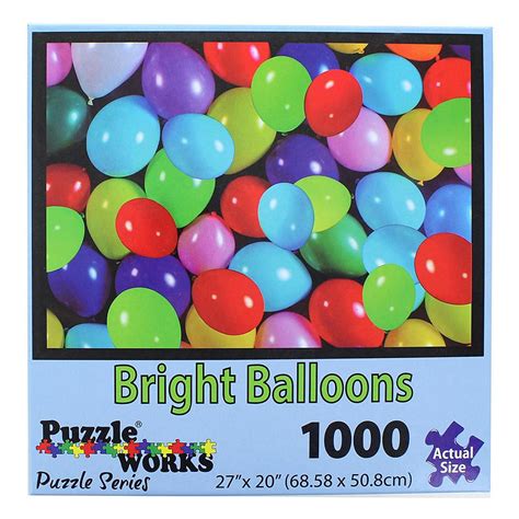 Puzzleworks 1000 Piece Jigsaw Puzzle Balloons Oriental Trading