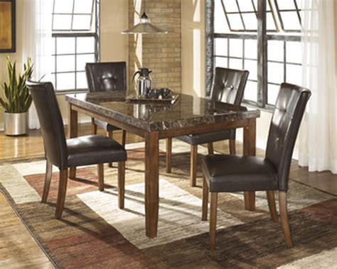 Contemporary 60 Rectangular Dining Table In Brown