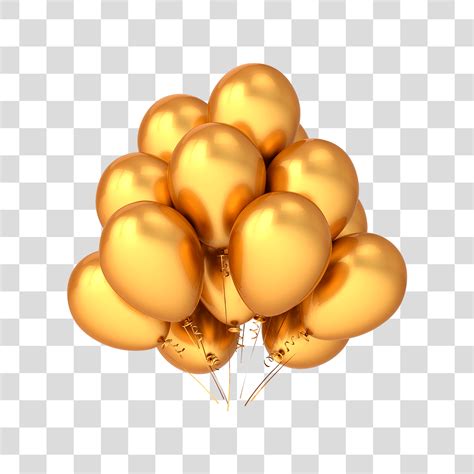 Balões Dourados Png Baixar Imagens Em Png