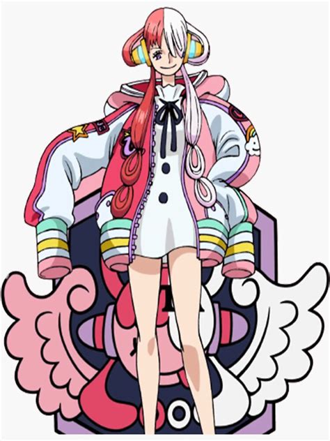 Best Girl Cute Uta One Piece Sticker By Mecejasko Redbubble