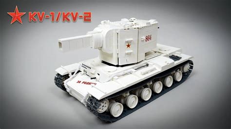 Lego Rc Kv 1kv 2 Tank Youtube