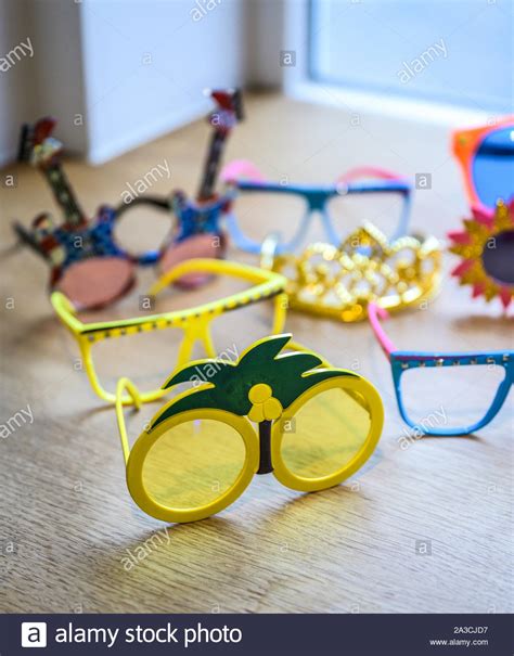 Retro Party Set Glasses Lips Mustaches Masks Design Photo Booth