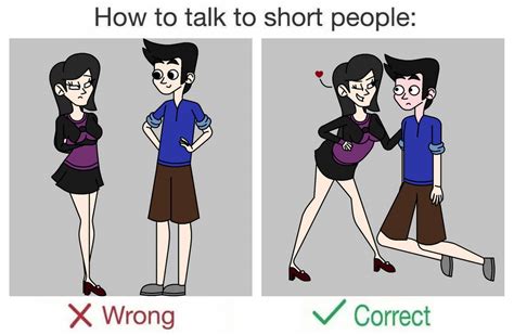 How To Talk To Short People Meme By Billyandveronicaart On Deviantart