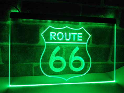 Lb371 Historic Route 66 Mother Road Led Neon Light Sign Nr Home Decor