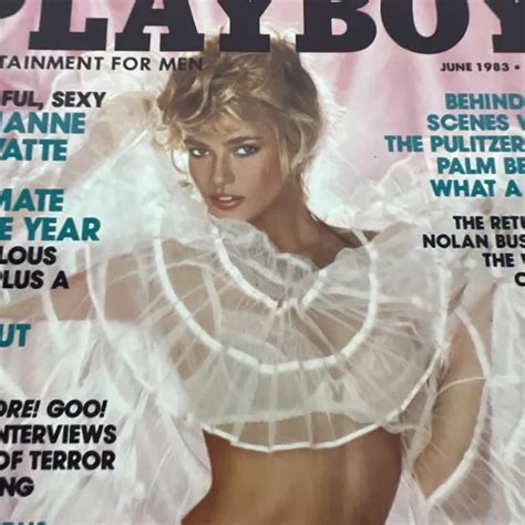 Vplayboy Magazine June Marianne Gravatte Jolanda Egger No
