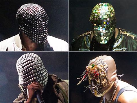 The rapper's outing comes just two days after kim cried over the divorce during an episode of keeping up with the kardashians, saying that she failed kanye and he deserves a wife. Kanye West Hides Faces, Shows Underwear For New Tour ...