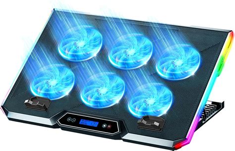 Ice Coorel Gaming Laptop Cooling Cooler Pad With 6 Cooling Fans
