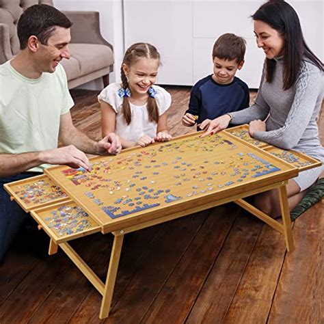 Best Jigsaw Puzzle Table In 2022 The Perfect T For Puzzle Lovers