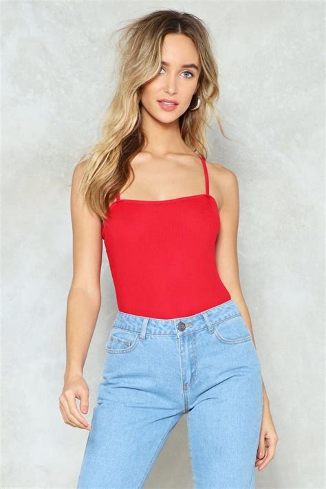 Up Close And Personal Ribbed Bodysuit Shop Clothes At Nasty Gal Ribbed Bodysuit Cheeky