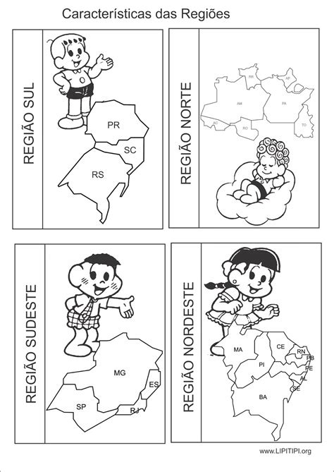 Atividades Sobre A Região Sudeste 4 Ano