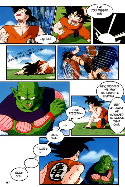 Dragonball Z Abridged The Manga Page By Penniavaswen On Deviantart