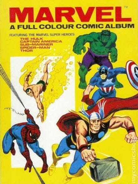 Marvel Comic Album Tpb 1975 Marvel Uk Comic Books