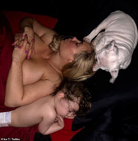 Rapper Ice T Shares Topless Photo Of His Wife Coco Austin In Bed As She