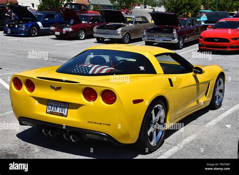 Yellow Corvette Hi Res Stock Photography And Images Alamy