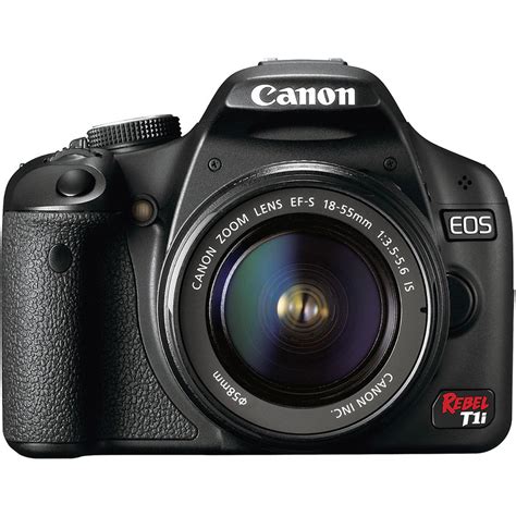 Canon Eos Rebel T1i 500d Digital Slr Kit Wef S 3818b002 Bandh