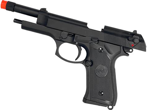 Sr92 A1 Full Metal With Suppressor Gas Airsoft Pistol Gb 0701x Sp