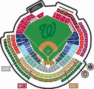 Nationals Park Seating Map Baseball Buckets Baseball Dugout Baseball