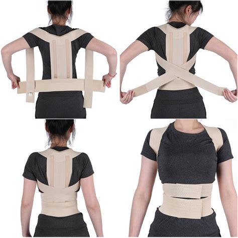 Adjustable Posture Corrector Brace Spine Support Belt Women Men