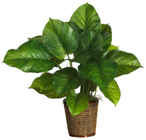 Nearly Natural Large Leaf 29 Inch Real Touch Philodendron Silk Plant