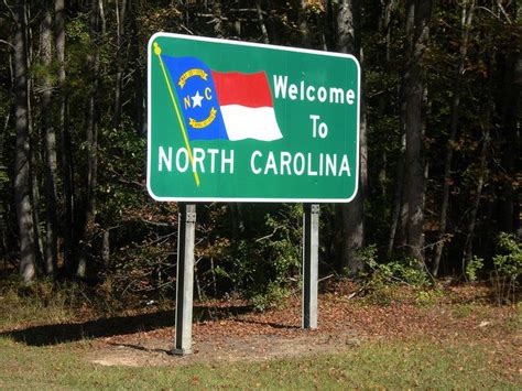 Welcome To North Carolina Visit North Carolina North Carolina Sign
