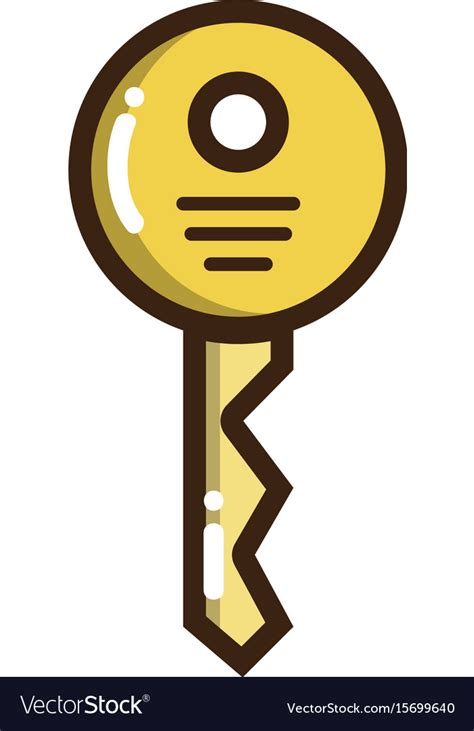 Security Key Icon To Web Protection Royalty Free Vector