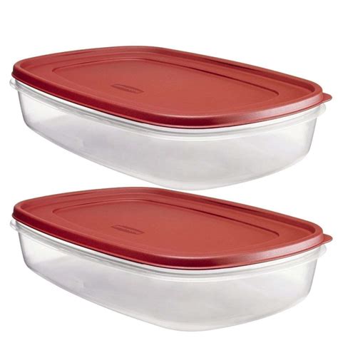 Rubbermaid Plastic Easy Find Lid Food Storage Container 15 Gal 1777163