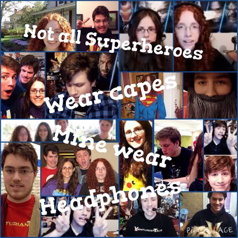 Not All Superheroes Wear Capes Mine Wear Headphones All Superheroes