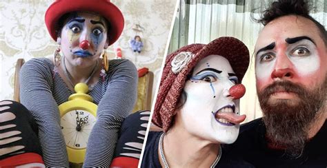 kinky couple addicted to clown sex search for threesome partner