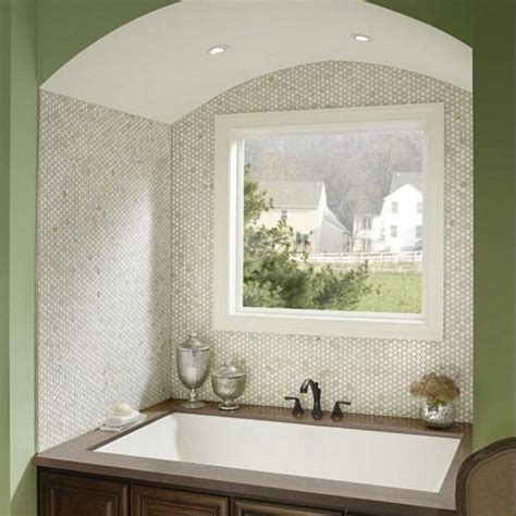 Calacatta marble hexagon tile, 2 polished white with gray veining. Calacatta Gold Hexagon Mounted 1" x 1" Marble Mosaic in White | Wayfair