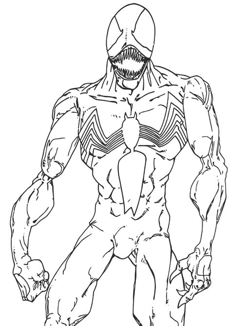 Venom coloring pages | Coloring pages to download and print