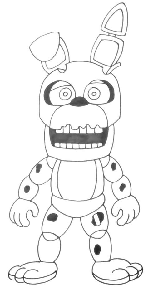 Printable Springtrap Coloring Pages Printable World Holiday