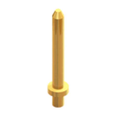 Hardware Specialty Keystone Swage Mount Micro Pin L Brass Gold Plating