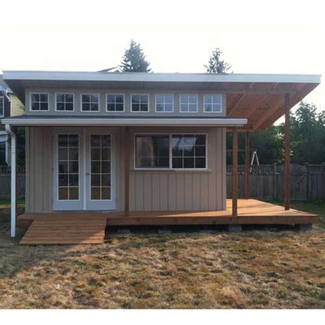 Slant Roof Cabin And Small Shed Plans Your Outdoor Storage With Free
