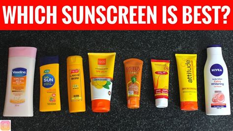 15 Sunscreens In India Ranked From Worst To Best Youtube
