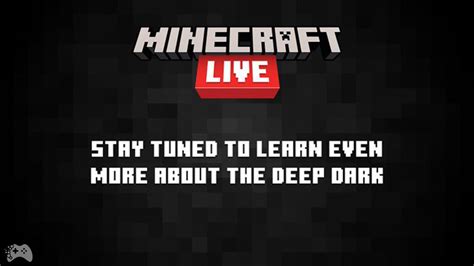 Minecraft Live 2021 Deep Dark Nadchodzi Do Minecrafta W 2022 Roku