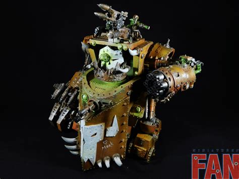 Купить Warhammer 40k Ork Gorkanaut Hand On Magents Painted Good на