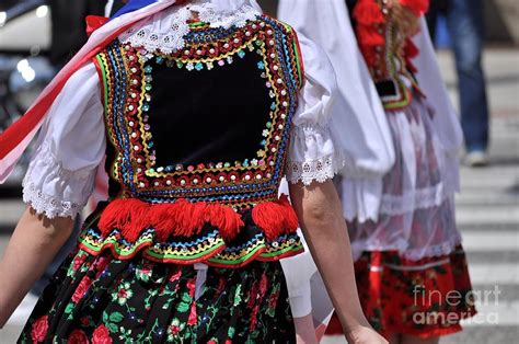 Polish Folk Costume Krakow Photograph By Malgorzata Wi