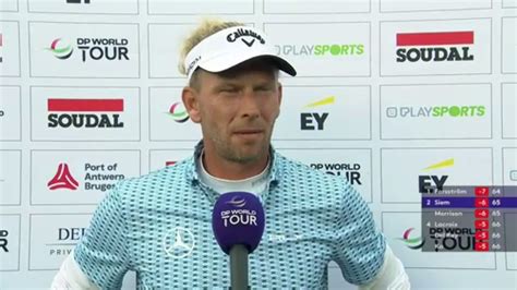 Dp World Tour Soudal Open Dasy 1 Post Round Interview With Marcel Siem Supersport