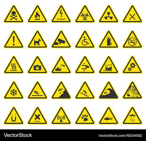 Hazard Warning Signs Vlrengbr