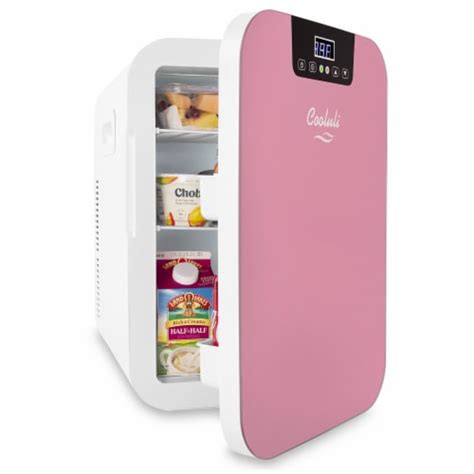 Cooluli Concord 20 Liter Portable Compact Mini Fridge Pink 1 Kroger