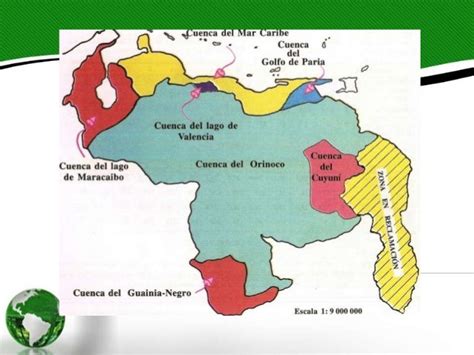 Mapa De Cuencas Hidrográficas De Venezuela 3ro Ab Olearykellys