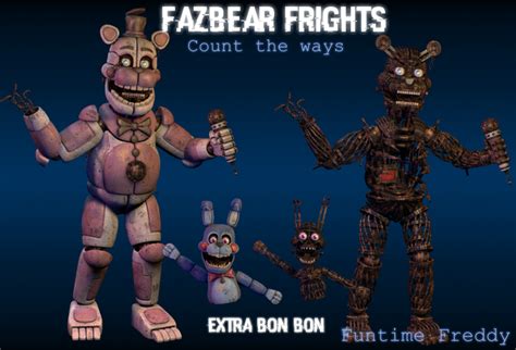 Fazbear Frights Funtime Freddy Models By Me Fnaf Book Freddy