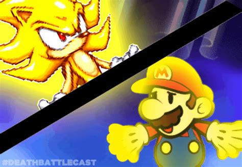 Paper Mario Vs Archie Sonic Nintendo Vs Sega Sprite Art R