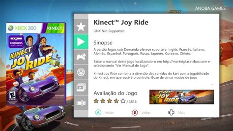 Kinect Joy Ride Xbox 360 Full Hd 1080 Youtube