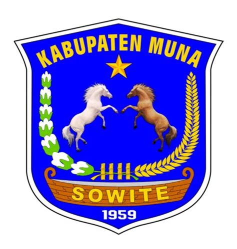 Logo Kabupaten Muna Indonesia Original Terbaru Rekreartive