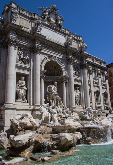 Trevi Fountain Rome Italy Travel By Car Boat Or Plane